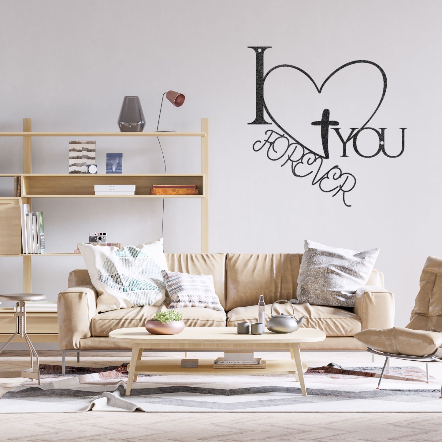 Love Metal Sign