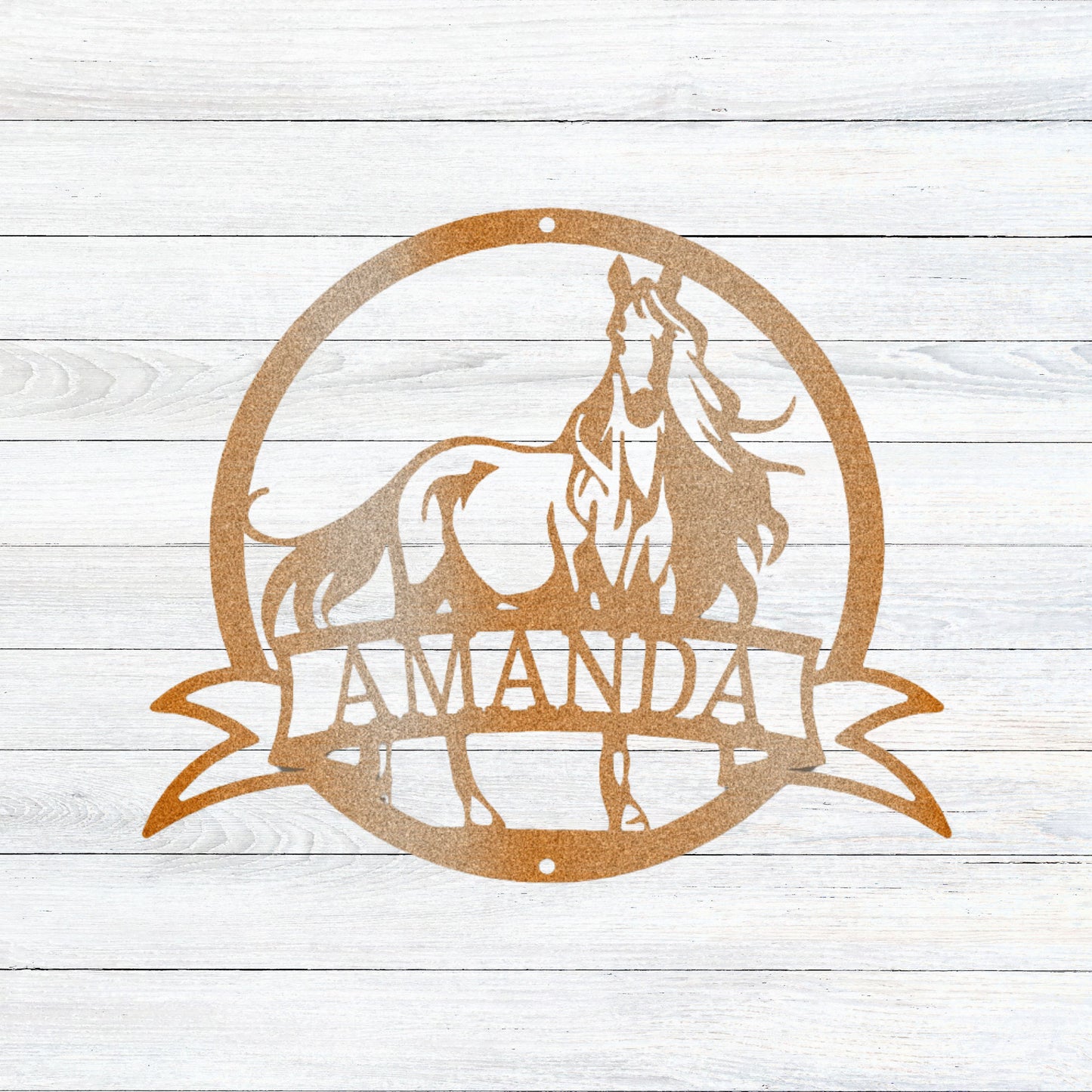 Custom Metal Horse - Steel Sign