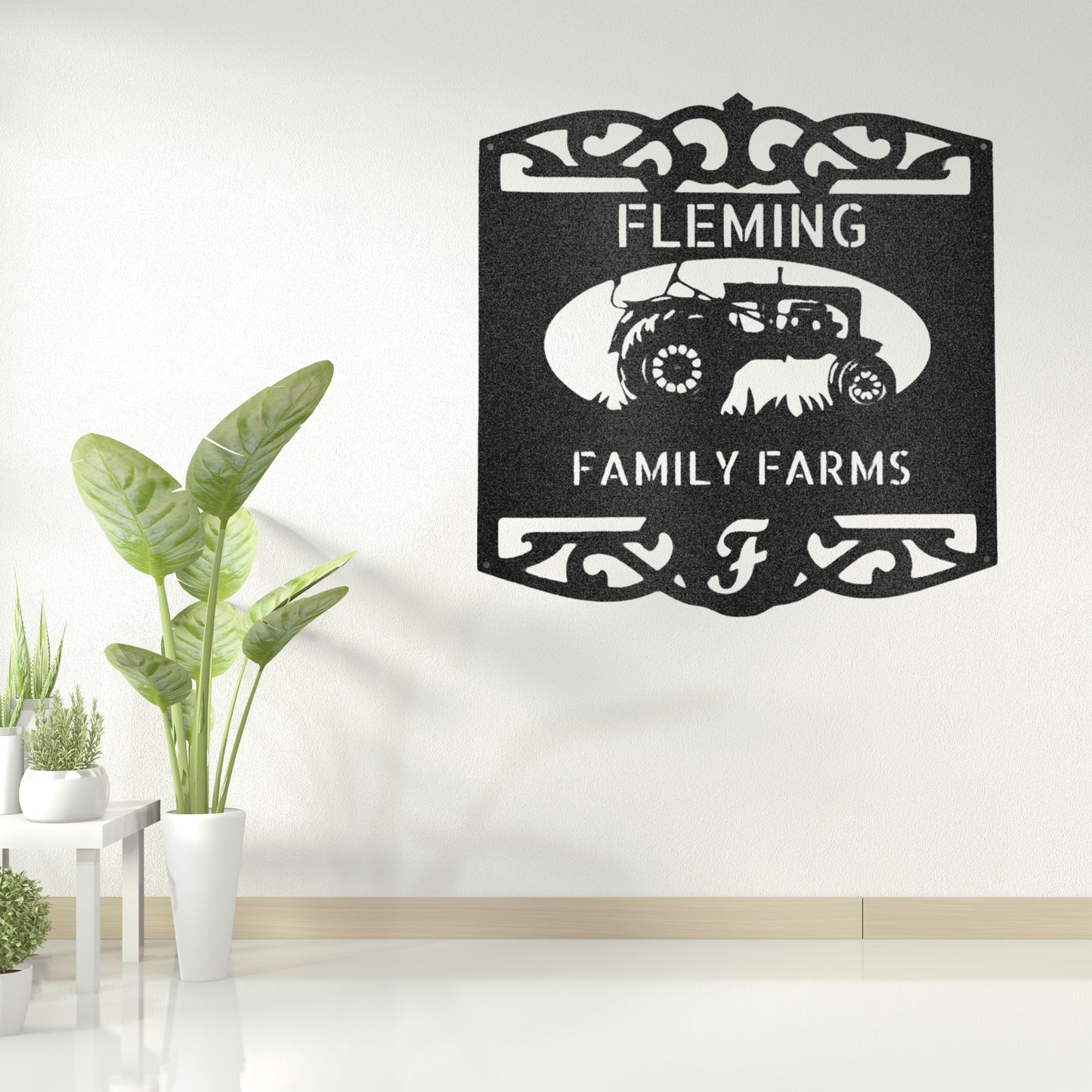 Classic Tractor Sign - Steel Sign