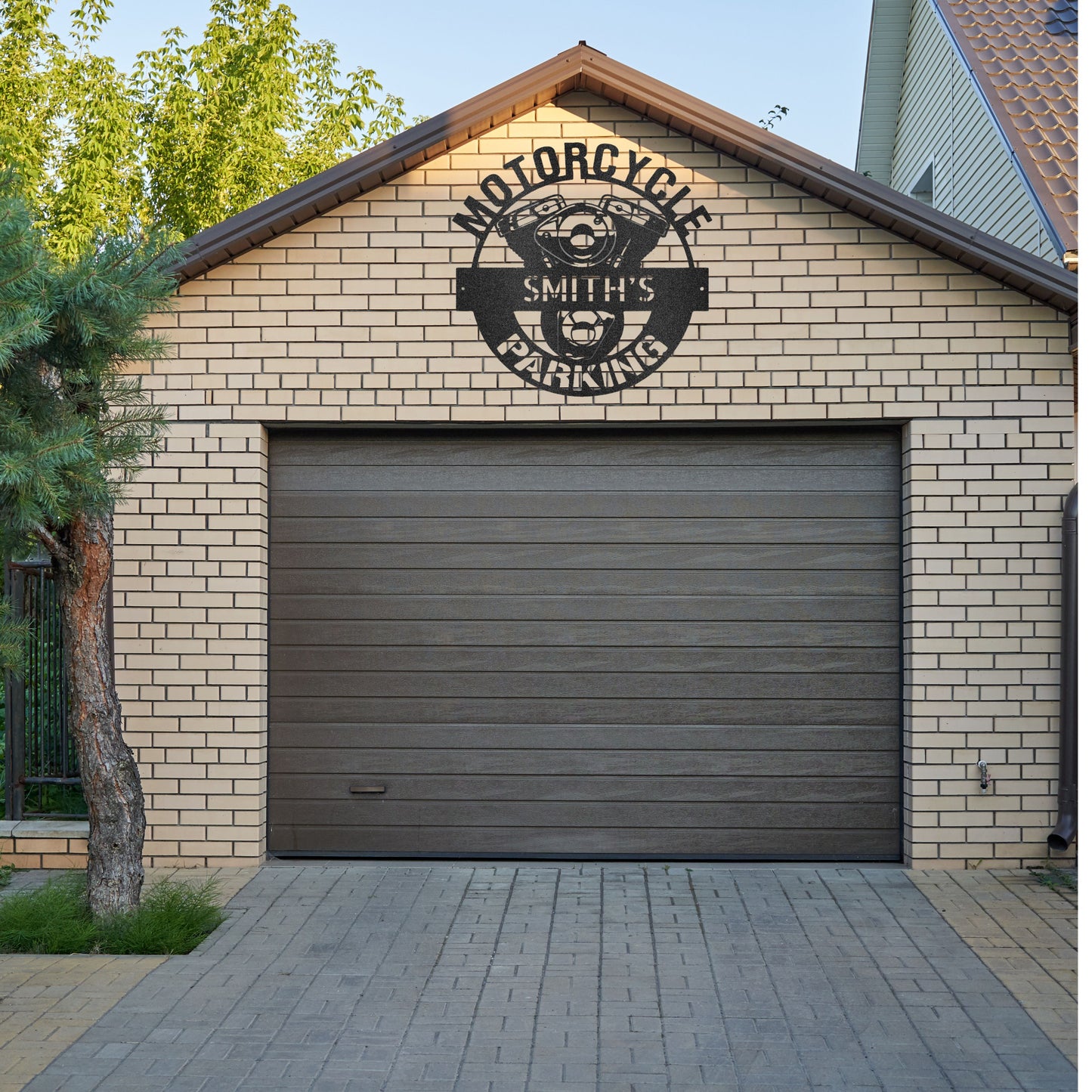 Motorcycle Parking Sign - Steel Sign