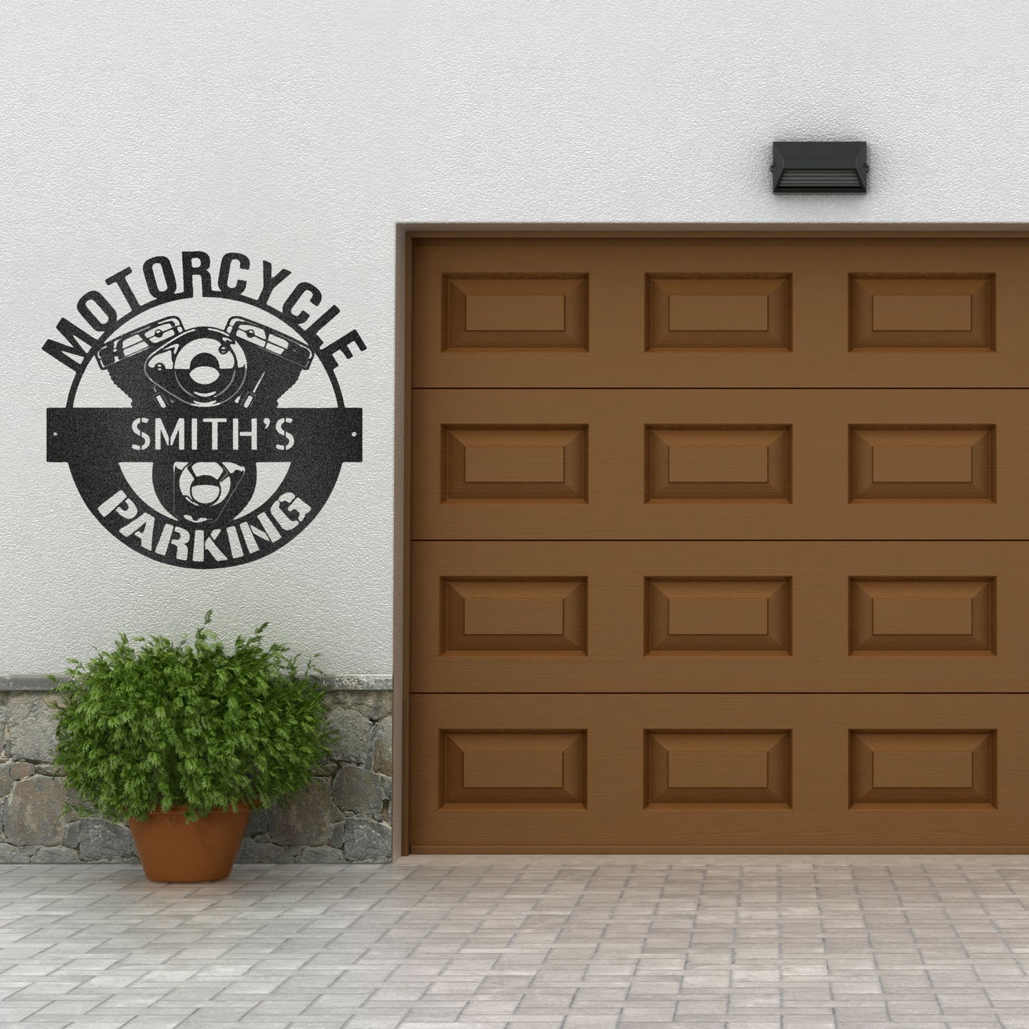 Motorcycle Parking Sign - Steel Sign
