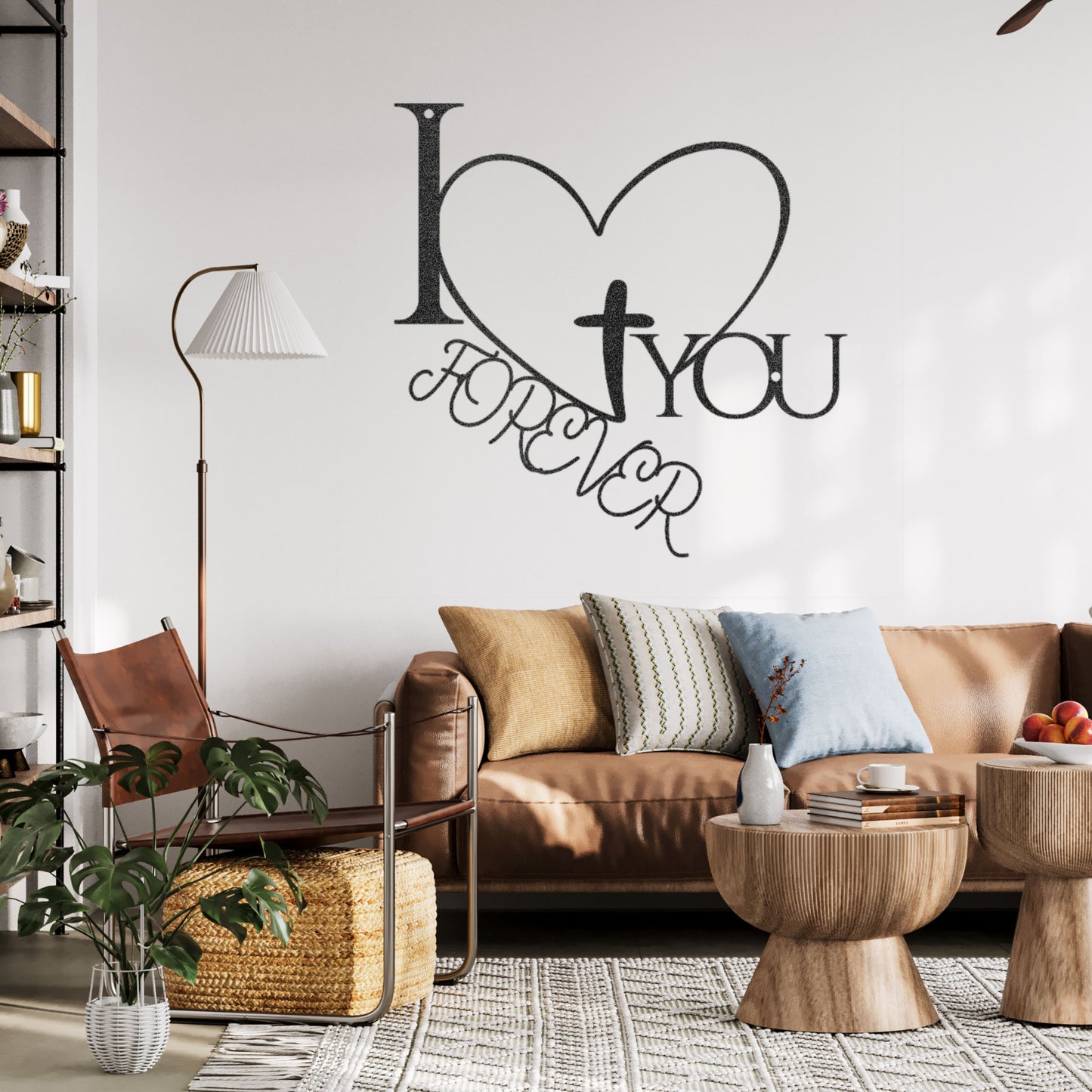 Love Metal Sign