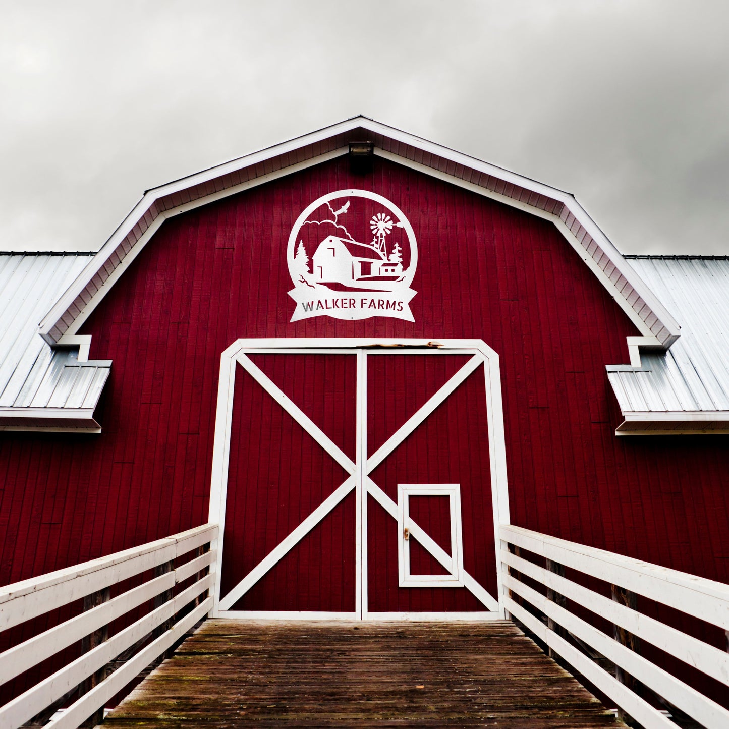 Barn House Sign - Steel Sign