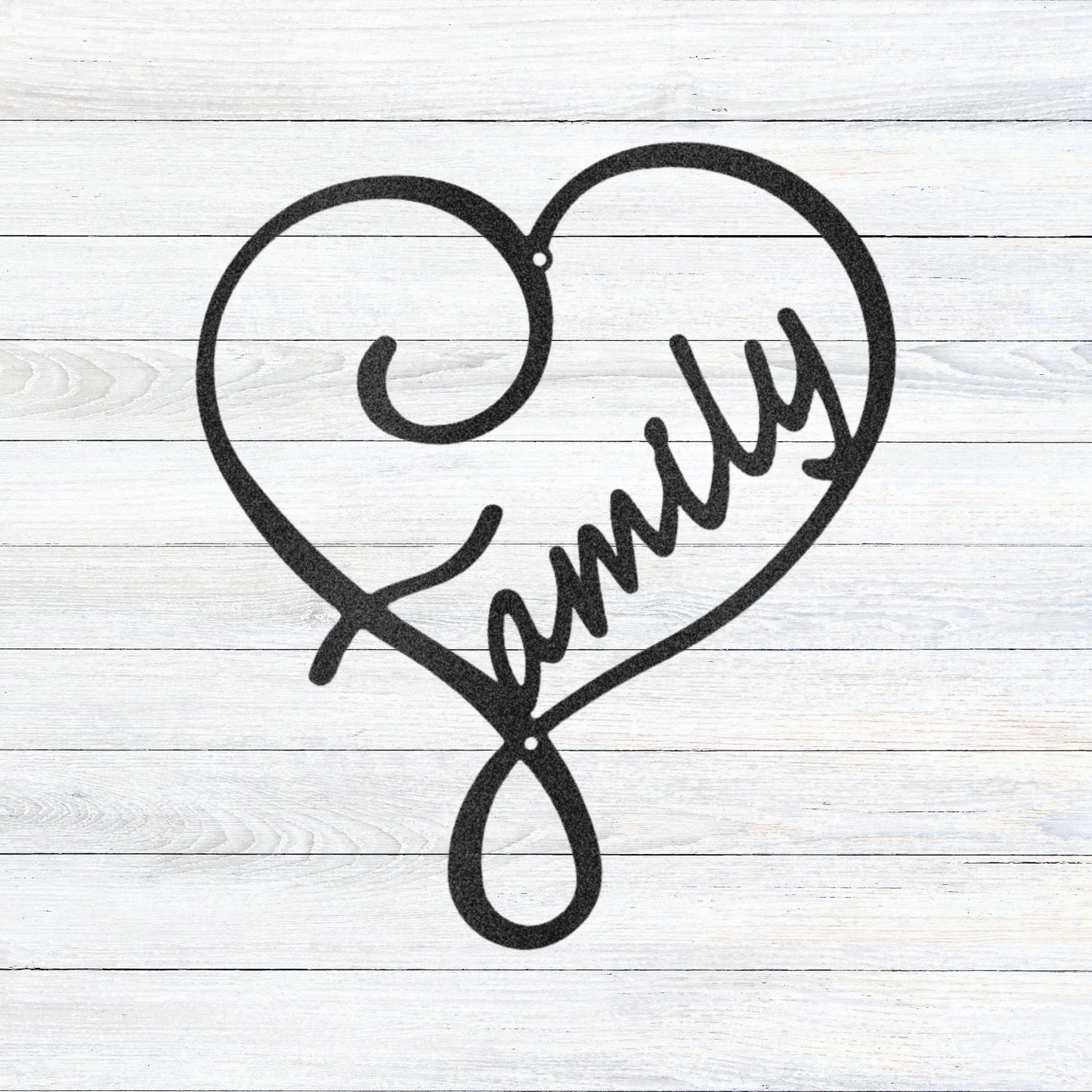 Family Love - Steel Sign