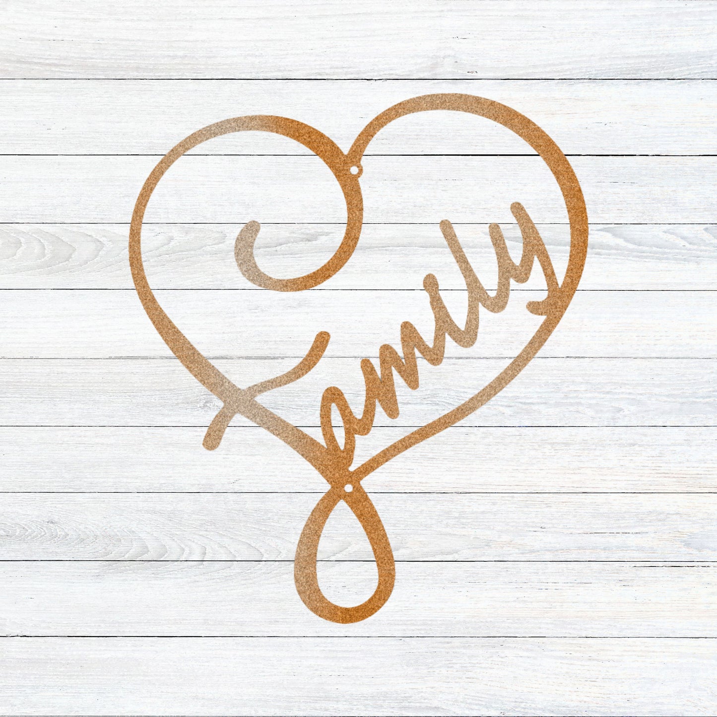 Family Love - Steel Sign