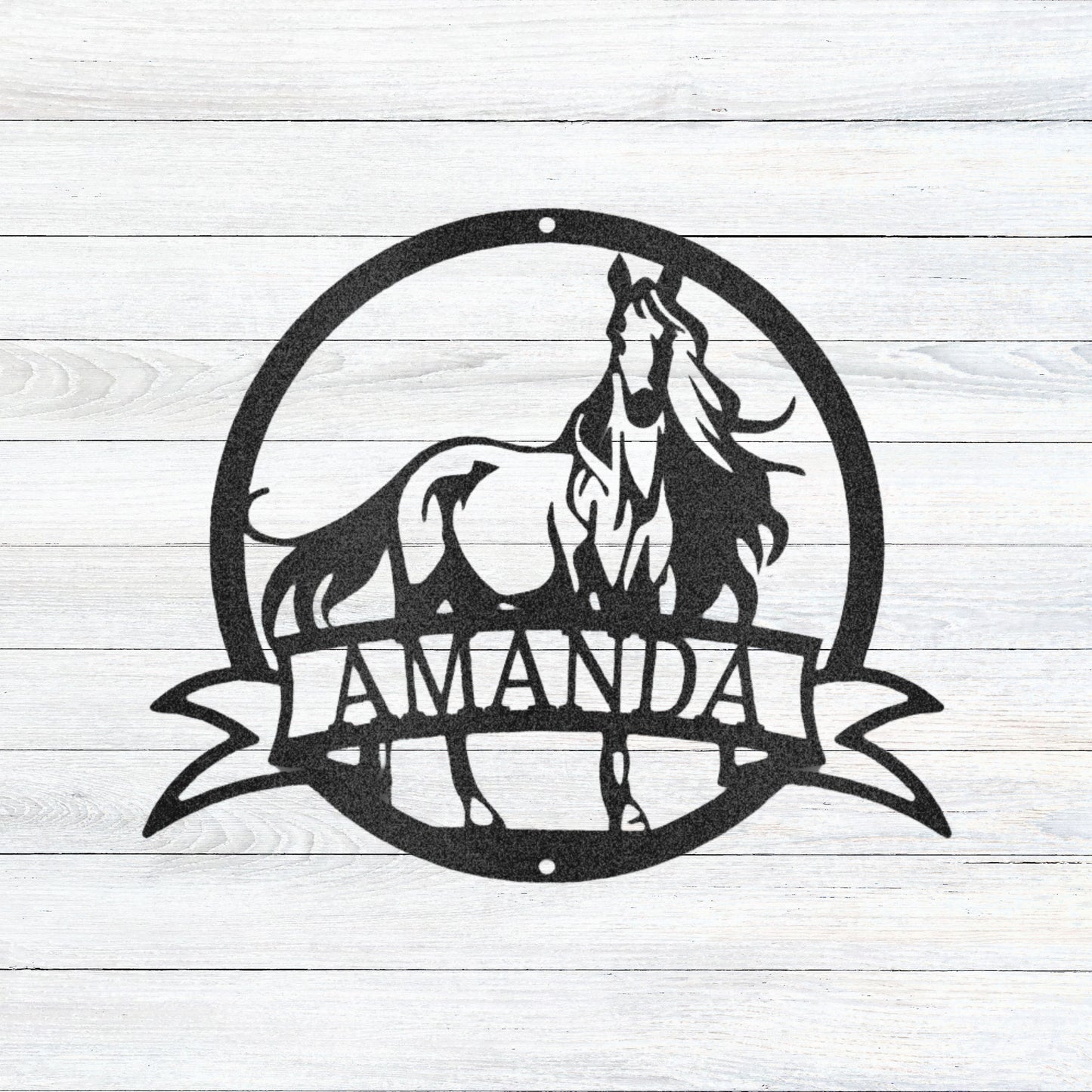 Custom Metal Horse - Steel Sign