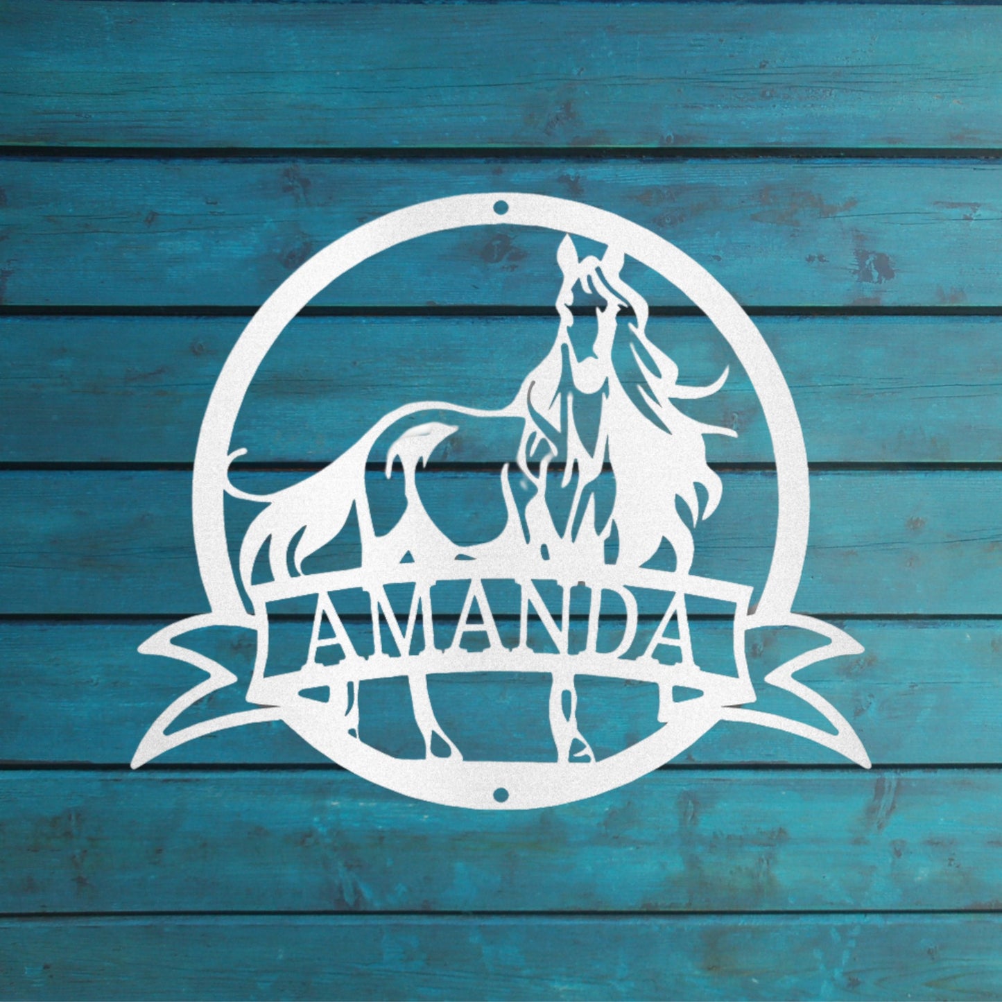 Custom Metal Horse - Steel Sign