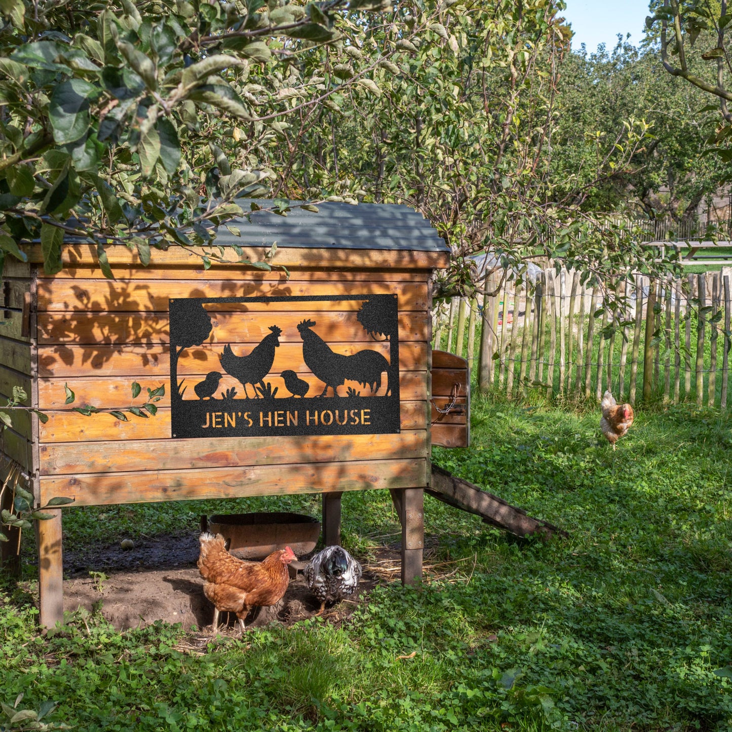 Hen House Sign - Steel Sign