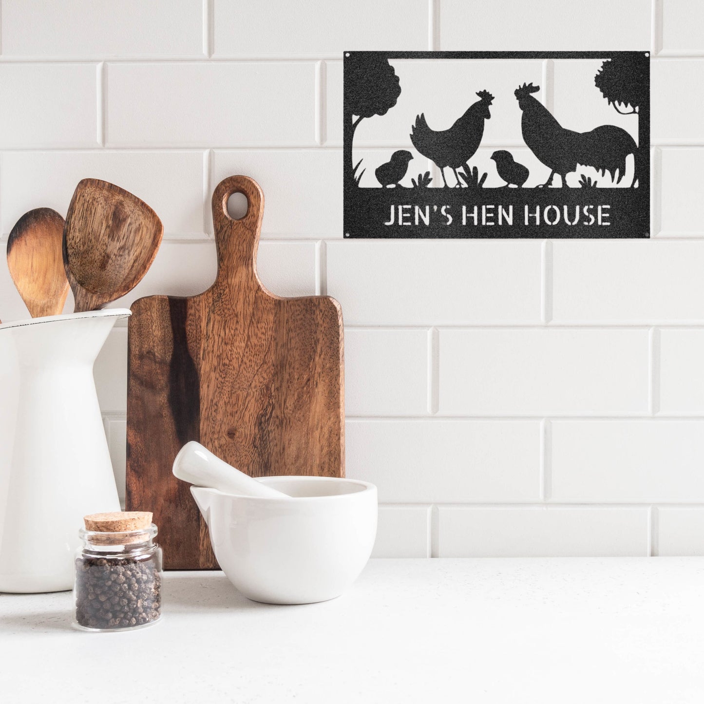 Hen House Sign - Steel Sign